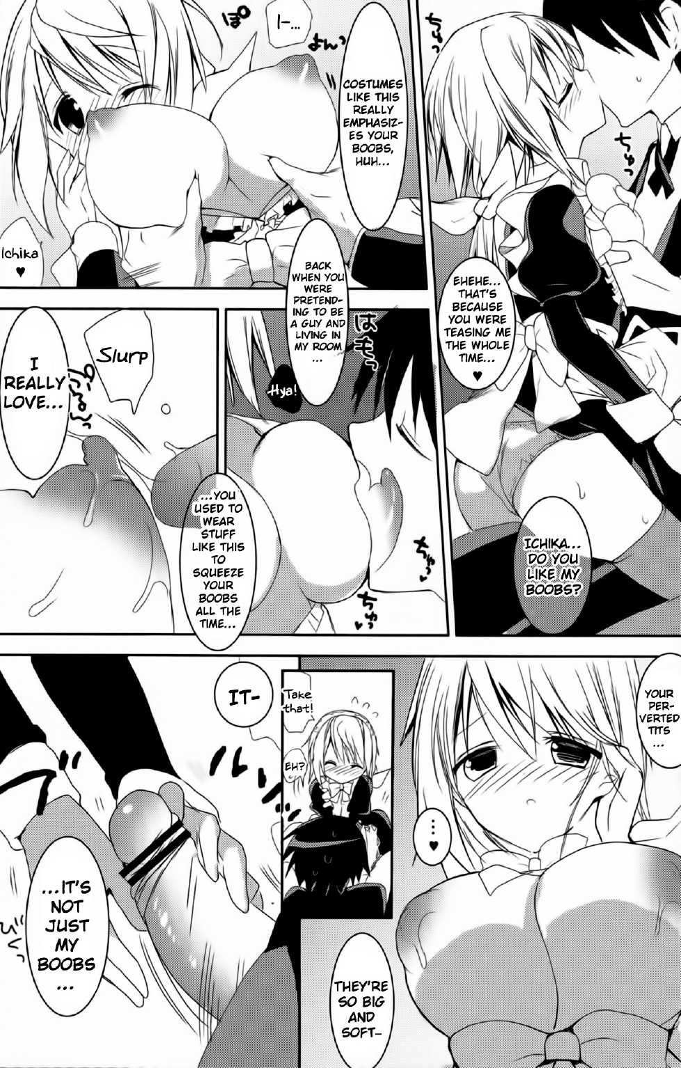 (COMIC1☆7) [Otona Shuppan (Hitsuji Takako)] Daisuki Collection 2 | Love Collection 2 (IS <Infinite Stratos>) [English] [Rapidswitch] - Page 7