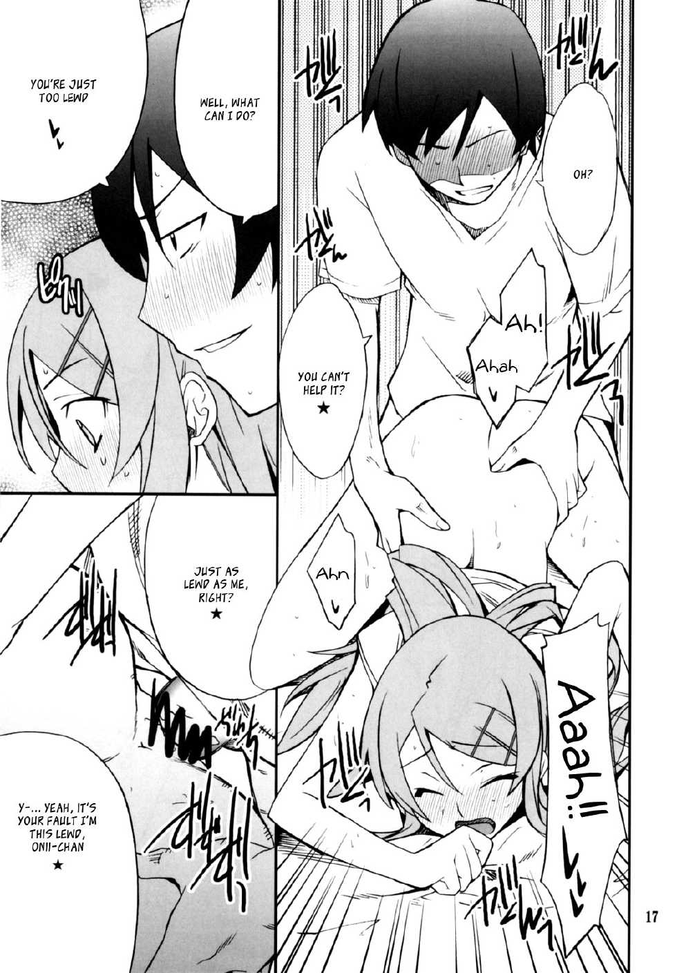 (CT16) [P-FOREST (Hozumi Takashi)] Ore x Imouto Kouryaku Daisakusen!! 02 (Ore no Imouto ga Konna ni Kawaii Wake ga Nai) [English] [_ragdoll] - Page 17