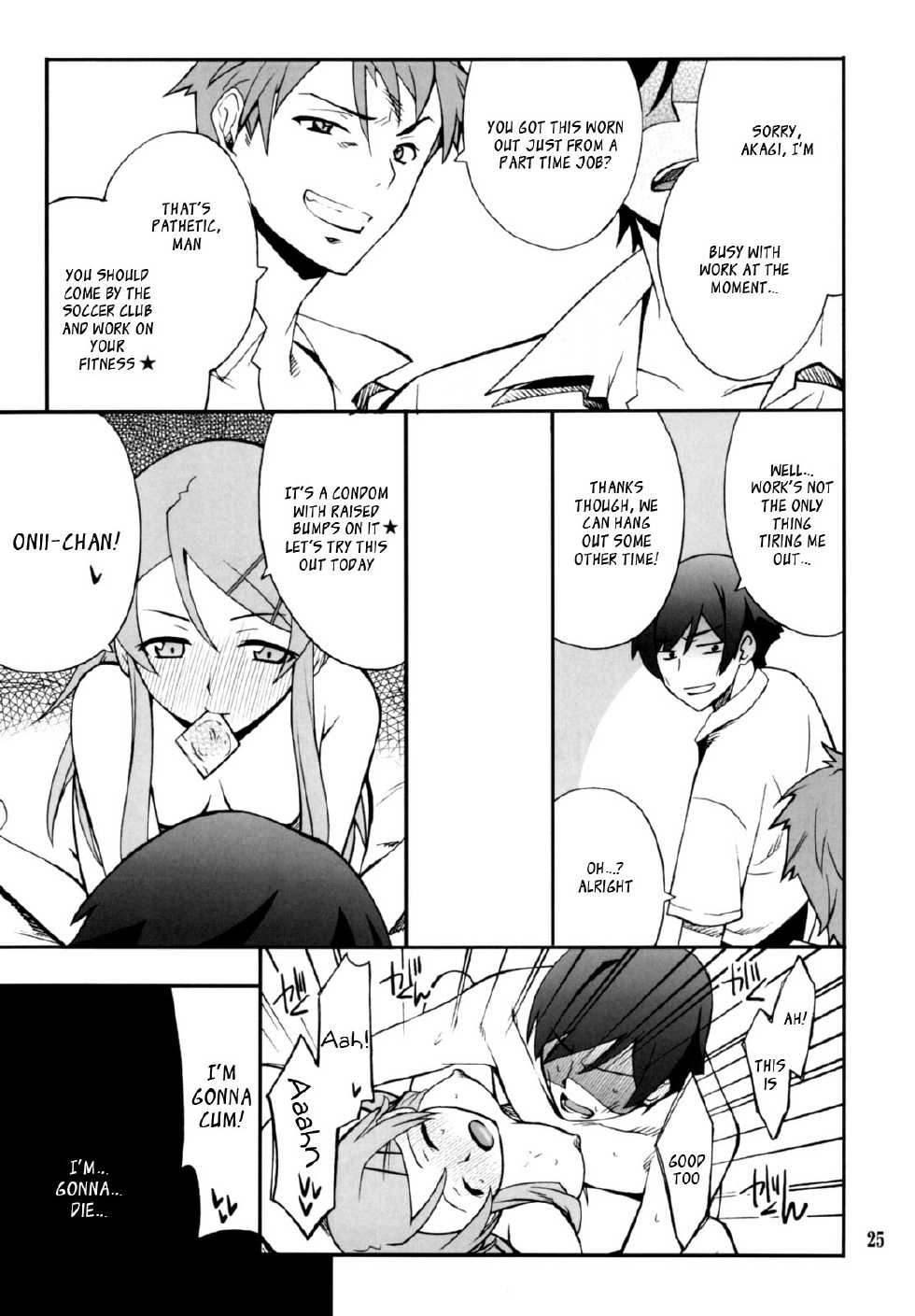 (CT16) [P-FOREST (Hozumi Takashi)] Ore x Imouto Kouryaku Daisakusen!! 02 (Ore no Imouto ga Konna ni Kawaii Wake ga Nai) [English] [_ragdoll] - Page 25