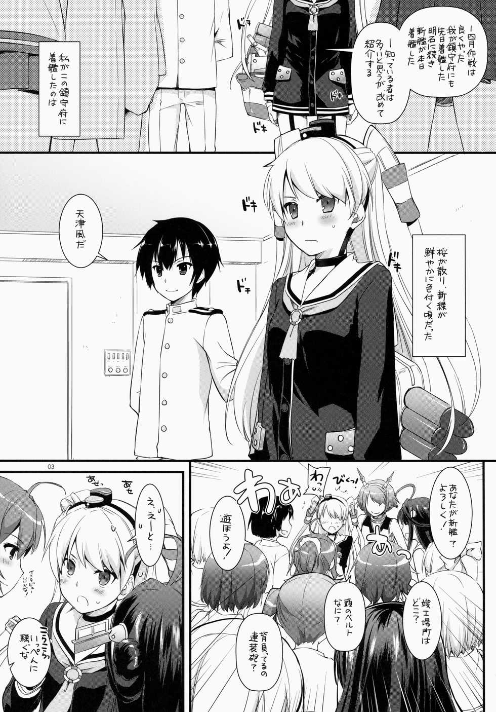 (SC64) [Digital Lover (Nakajima Yuka)] D.L. action 87 (Kantai Collection -KanColle-) - Page 3