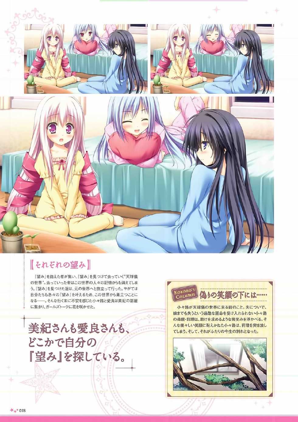 Sekai to Sekai no Mannaka de Visual Fanbook - Page 20