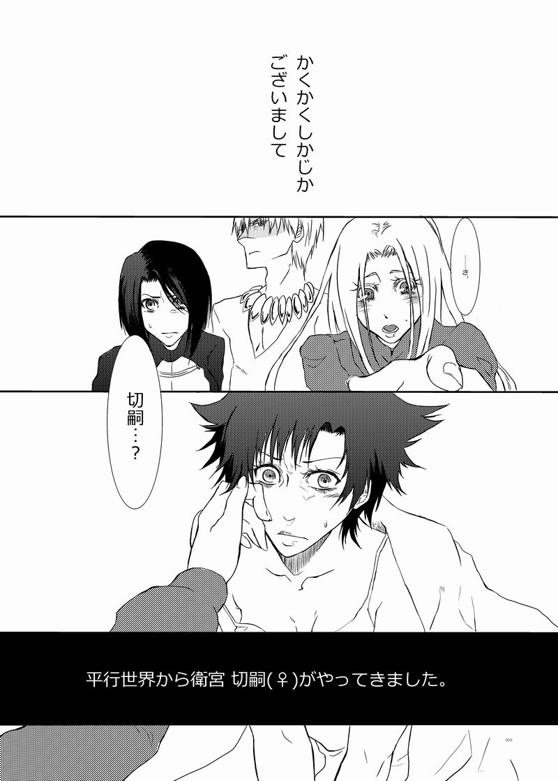 【金×にょた嗣】honey　propaganda【女体化】 - Page 2