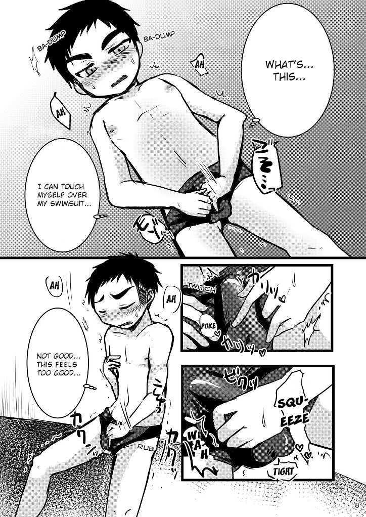 [Nanashi Shounen (7c)] Mizugi tte Kimochi ii ne! [English] [Shotachan Translations] [Digital] - Page 8