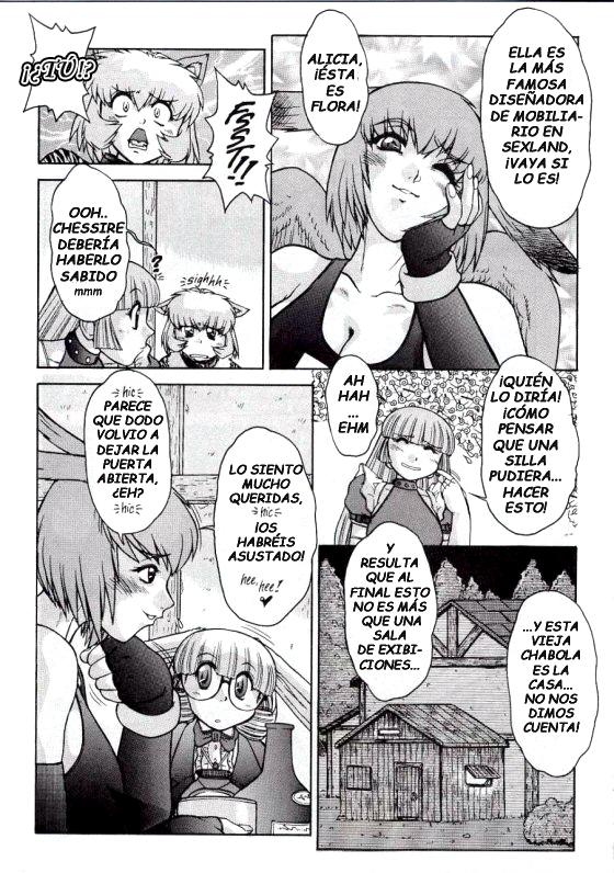 [Juubaori Mashumaro] ALICE FIRST Ch. 5 (Alice in Sexland 5) [Spanish] {HentaiShare.com} - Page 9