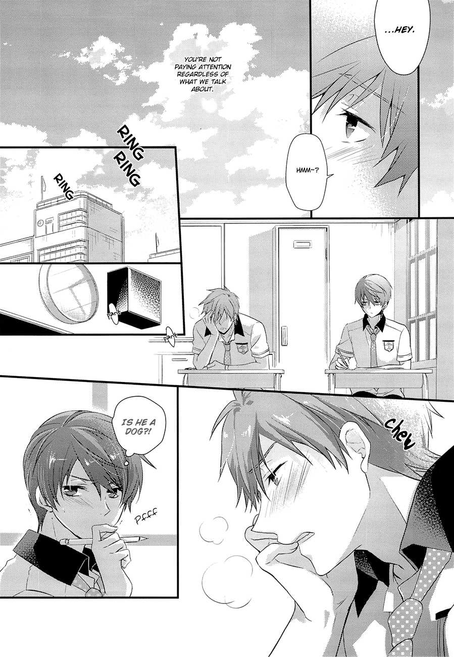 (SPARK8) [Kyuukyuubako (Bandaid)] Hatsujou suru Hi (Free!) [English] [Baka Dumb Aho Scans] - Page 7
