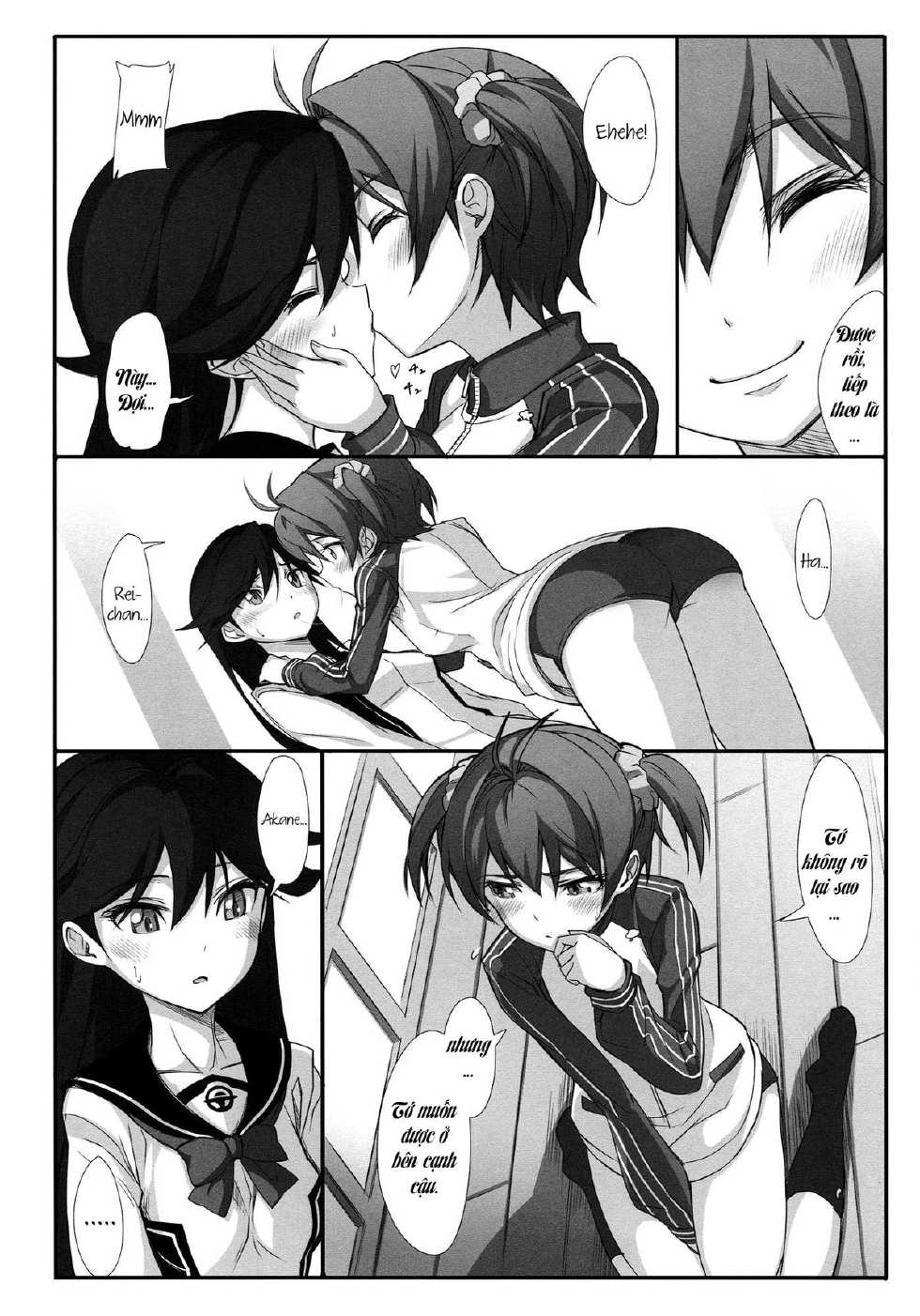 (C85) [JUNK STORY (Michairu)] Hearts (Vividred Operation) [Vietnamese Tiếng Việt] [Openitvn Group] - Page 9