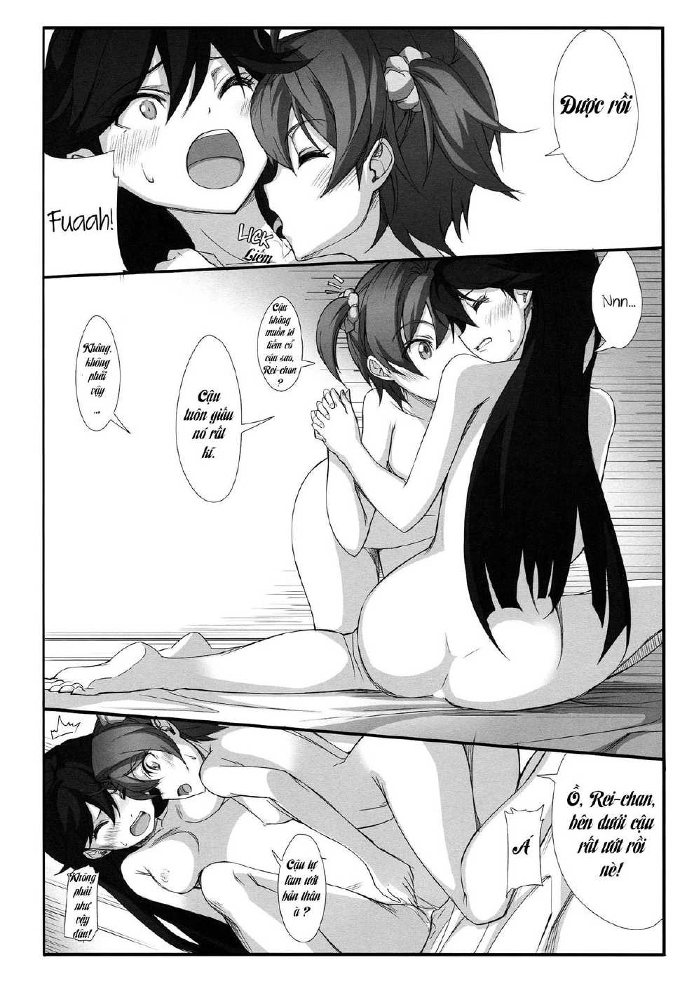 (C85) [JUNK STORY (Michairu)] Hearts (Vividred Operation) [Vietnamese Tiếng Việt] [Openitvn Group] - Page 11