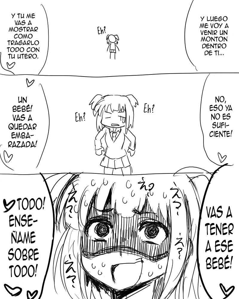 [Kitsune Tsuki] Chinpo Shaburi no Ren'ai Kenkyuu | Dick-Sucking Love Study (Love Lab) [Spanish] {ElMoeDela8} - Page 10