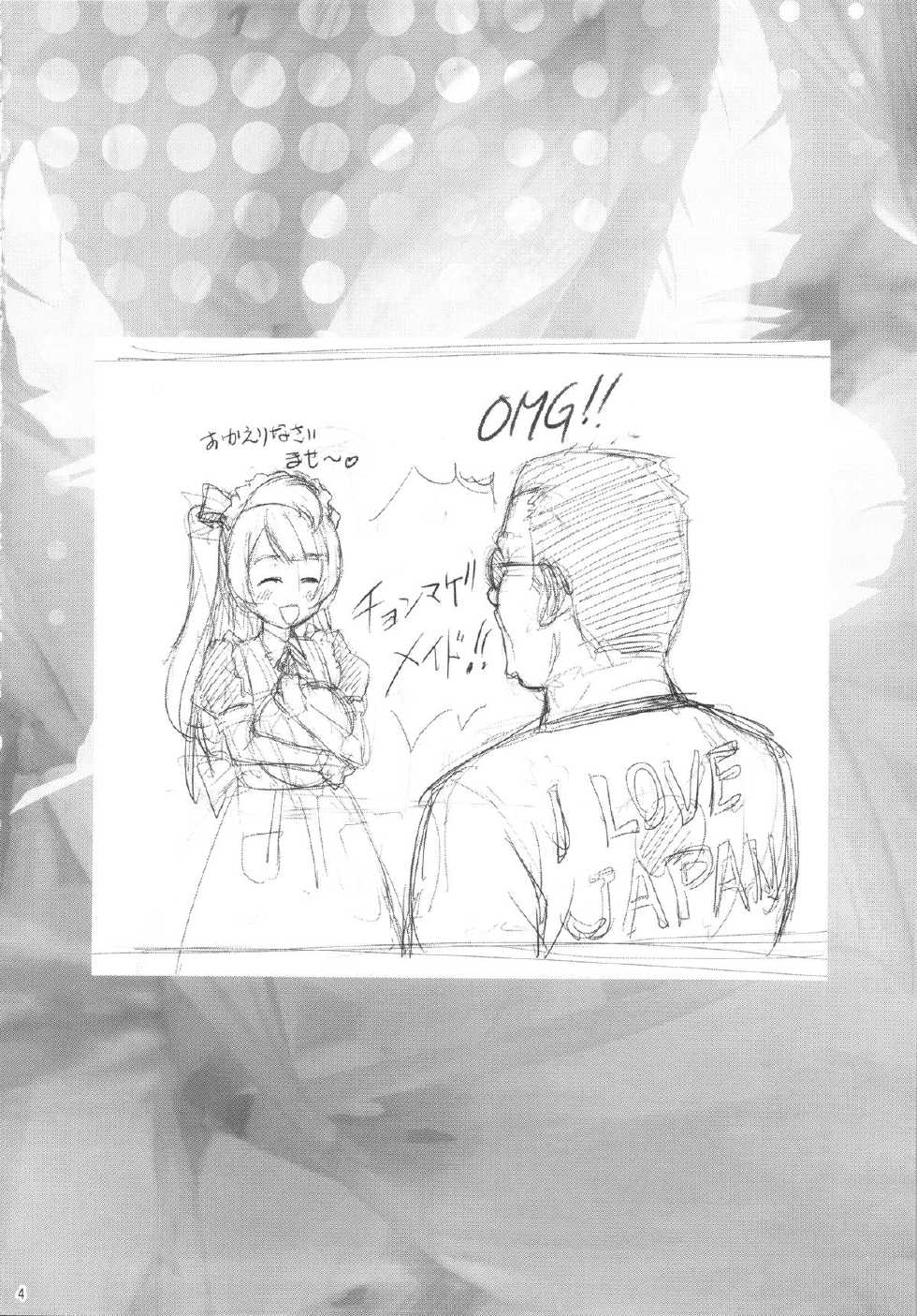 (C86) [AKKAN-Bi PROJECT (Yanagi Hirohiko)] WONDER ZONE (Love Live!) - Page 3