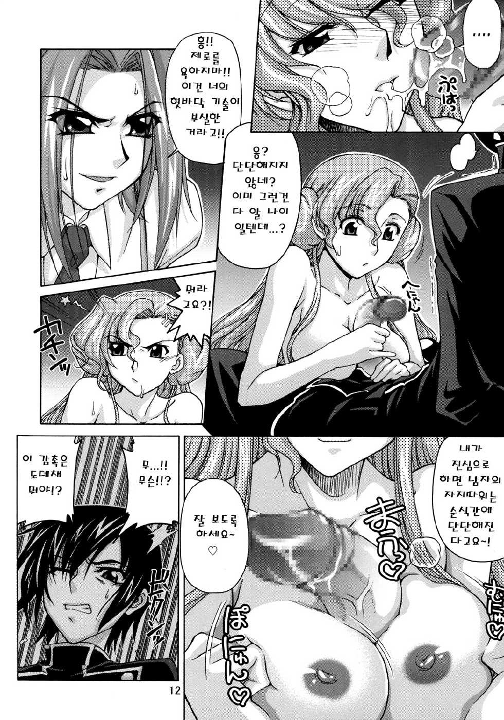 (SC35) [GOLD RUSH (Suzuki Address)] CG²R 01 (Code Geass) [Korean] - Page 11