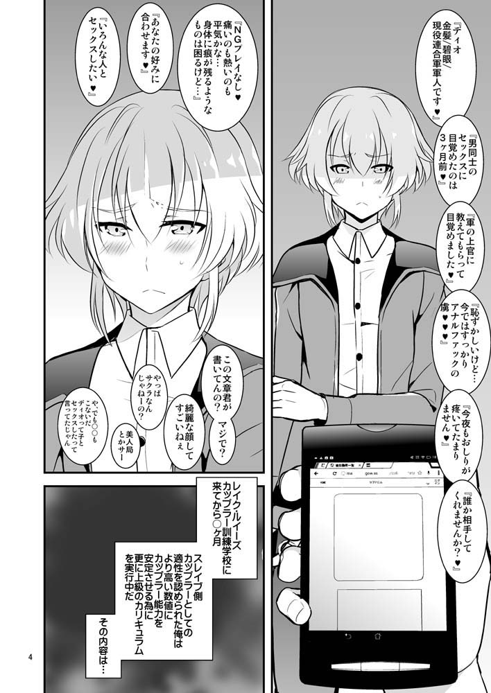 [Kai.Tenchou (Murai G)] coupling+ (Buddy Complex) [Digital] - Page 5