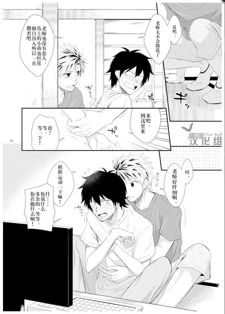 [Panda 4gou (Shima Kyousuke)] Island life (Barakamon) [Chinese] - Page 9