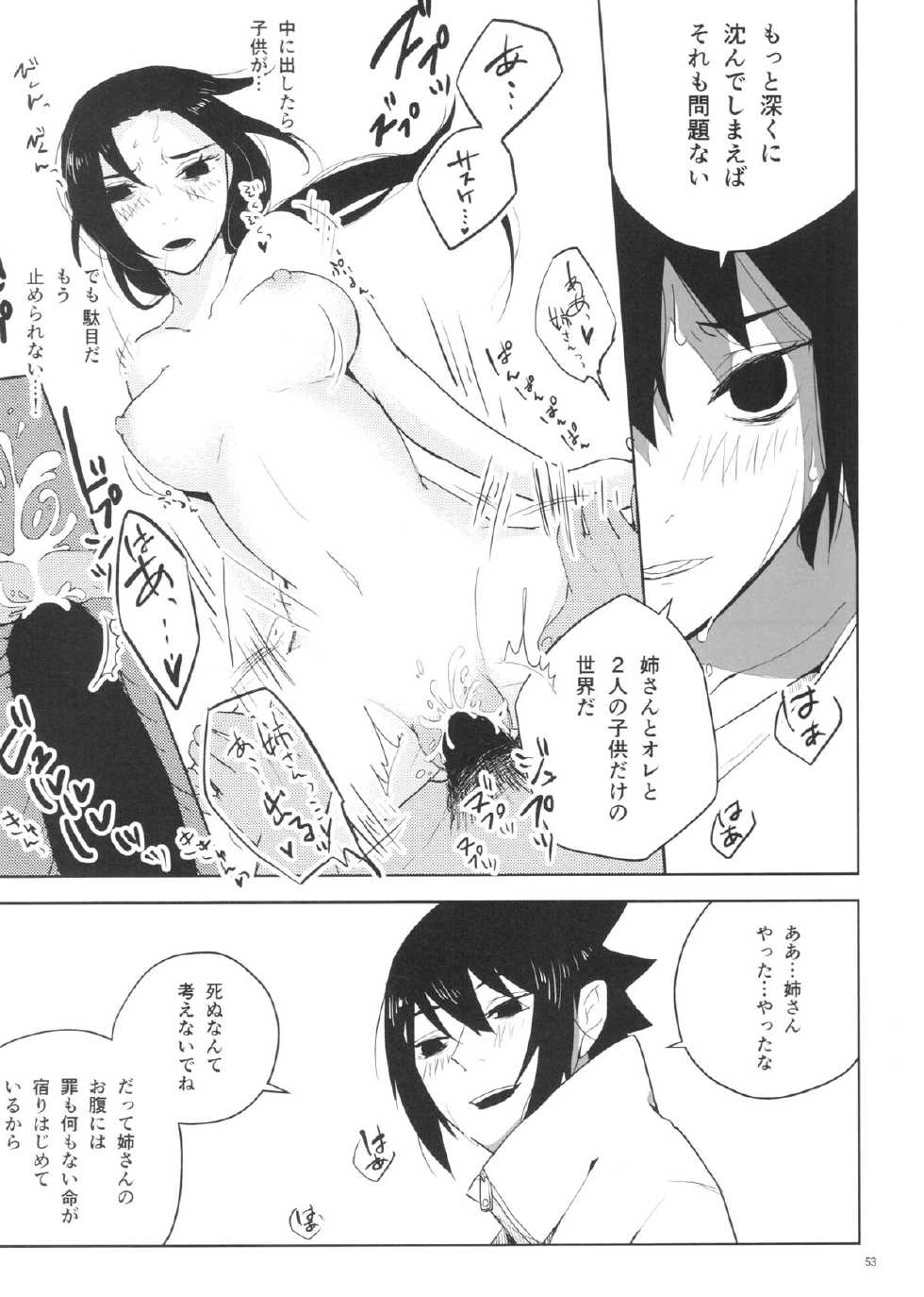 (C86) [ice*ico (Various)] Itachi Nyotai-ka Seijin Muke Anthology "Anekan" (NARUTO) - Page 40