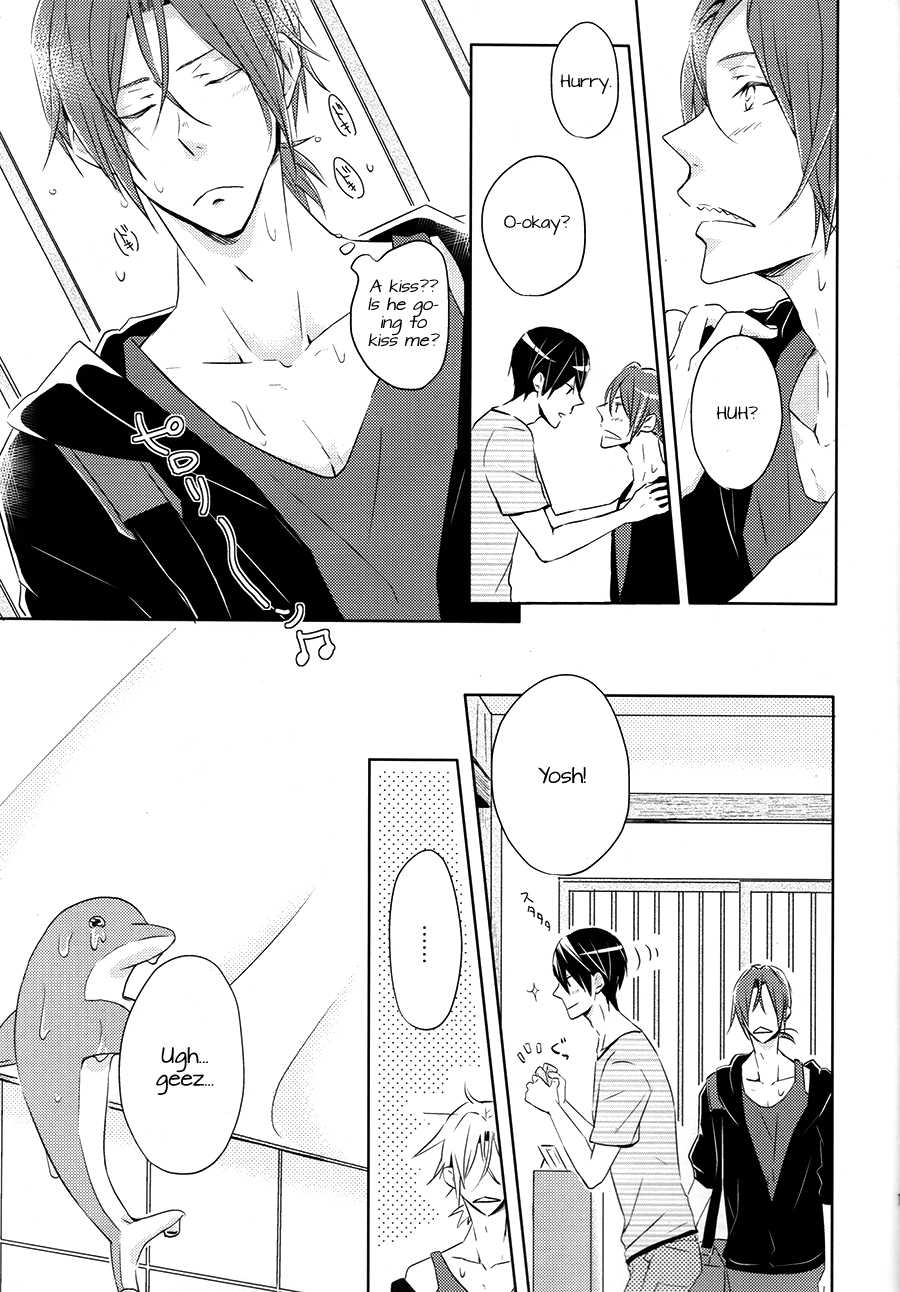 (SUPERKansai20) [solafana (Nanai)] Hitonatsu Musubite (Free!) [English] - Page 8