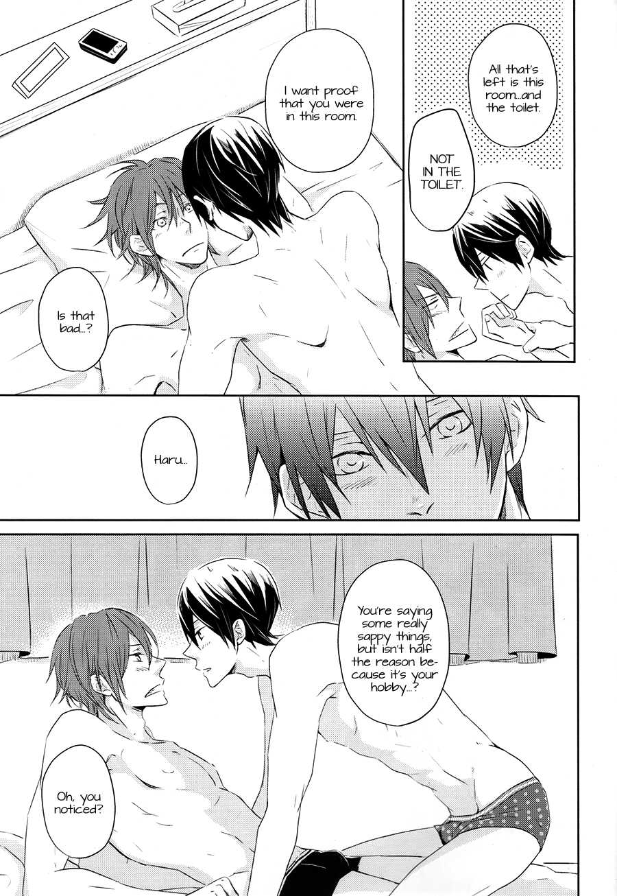 (SUPERKansai20) [solafana (Nanai)] Hitonatsu Musubite (Free!) [English] - Page 16