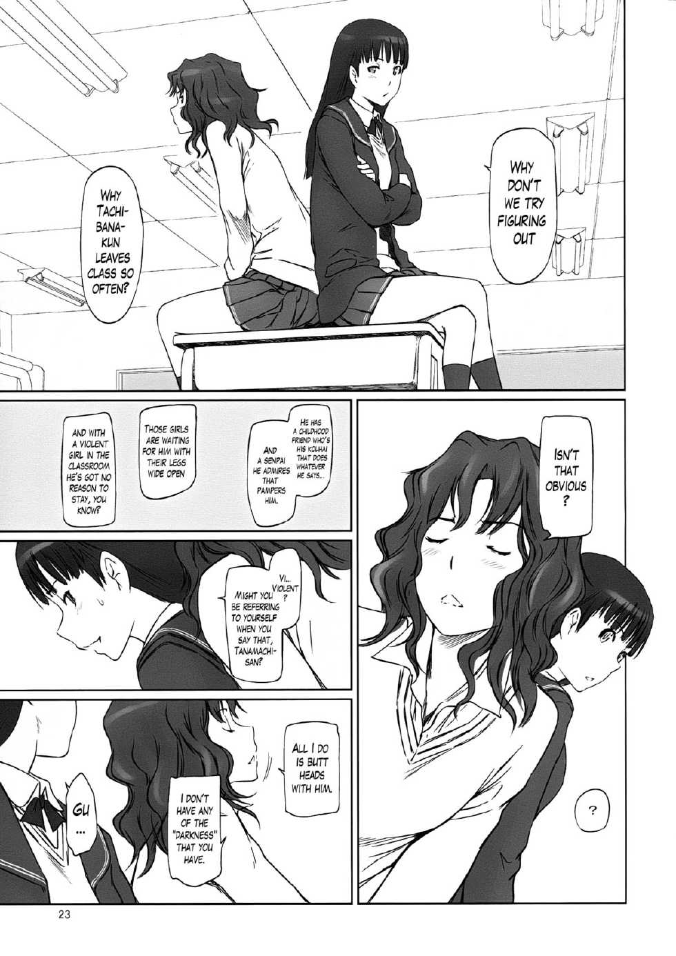 (C86) [G's Studio (Kisaragi Gunma)] AMAGAMI ~HAREM ROOT (Amagami) [English] [Lazarus H] - Page 23