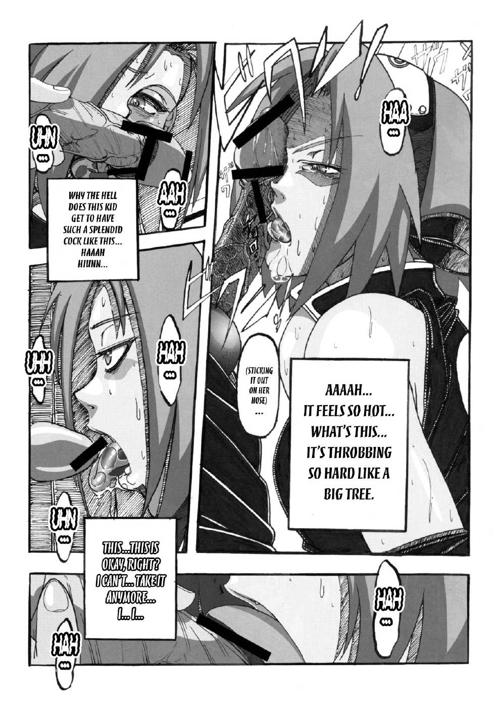 (C83) [Don! Don! Don! (Kazuya)] Sakura Ranbu Den! 2 (Naruto) [English] [Laruffii] - Page 9