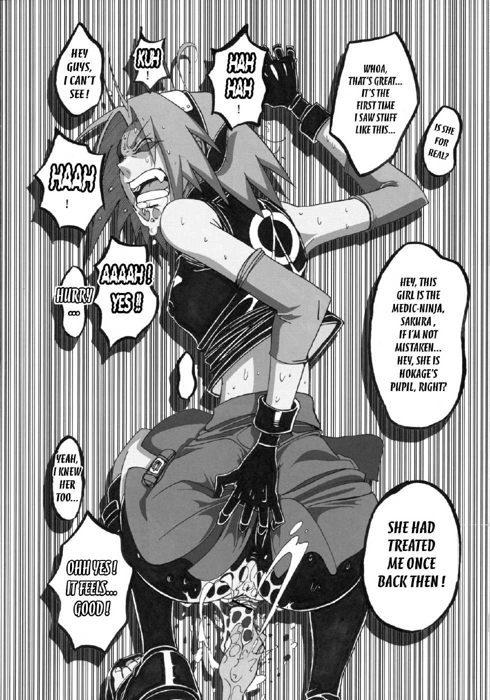 (C83) [Don! Don! Don! (Kazuya)] Sakura Ranbu Den! 2 (Naruto) [English] [Laruffii] - Page 14