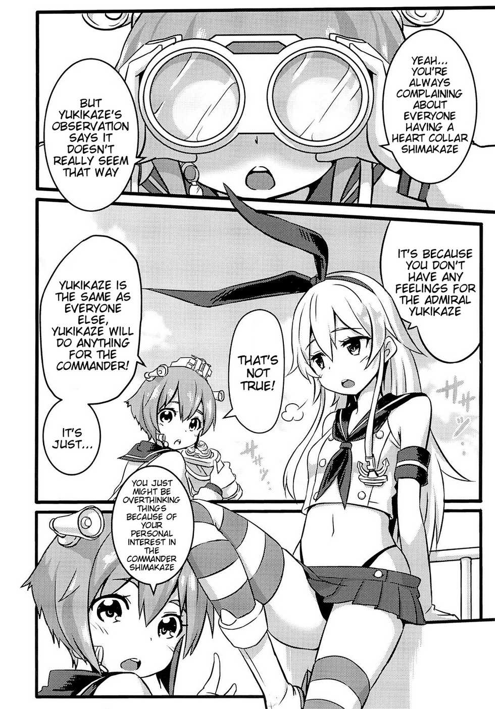 [Seikan Nekoguruma (Zax)] SHIMAKAZE HEARTLOCK (Kantai Collection -KanColle-) [English] {doujin-moe.us} - Page 3