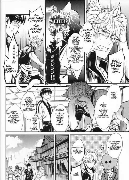 (HaruCC19) [3745HOUSE (MIkami Takeru)] Like cat and dog (Gintama) [English] - Page 7