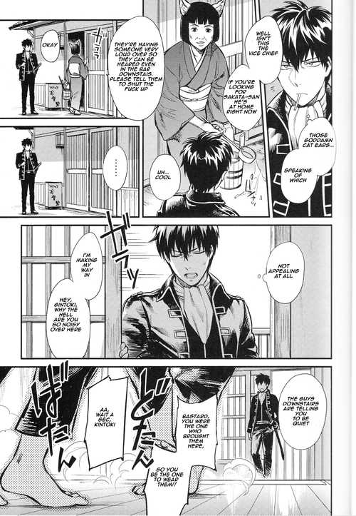 (HaruCC19) [3745HOUSE (MIkami Takeru)] Like cat and dog (Gintama) [English] - Page 8