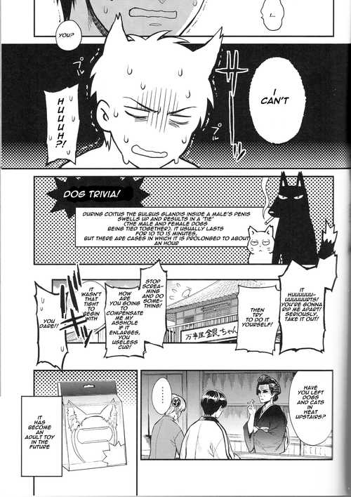 (HaruCC19) [3745HOUSE (MIkami Takeru)] Like cat and dog (Gintama) [English] - Page 28