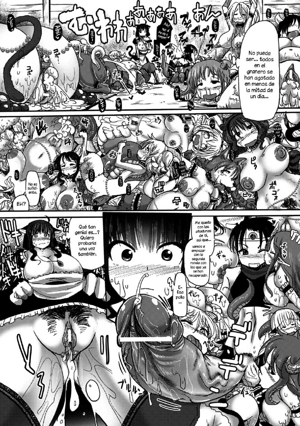 [Sakazaki Freddie] Kemonobitomura Hanshoku Business (Bessatsu Comic Unreal Ningen Bokujou Hen Vol. 1) [Spanish] [XHentai95] - Page 10