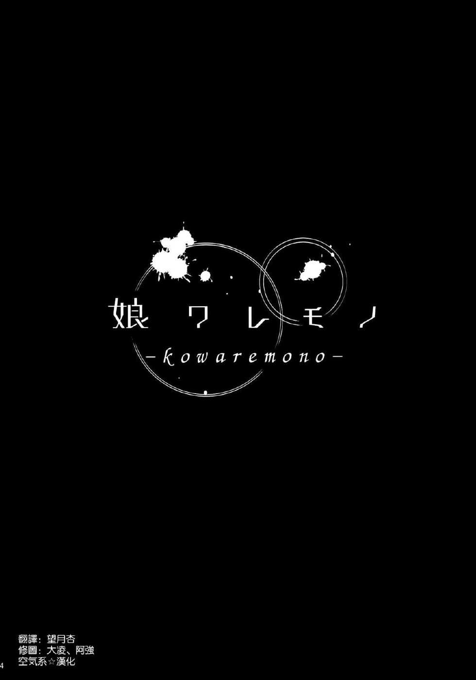 (C86) [Kusari Caterpillar (Yoshiron)] KOWAREMONO [Chinese] [空気系☆漢化] - Page 4