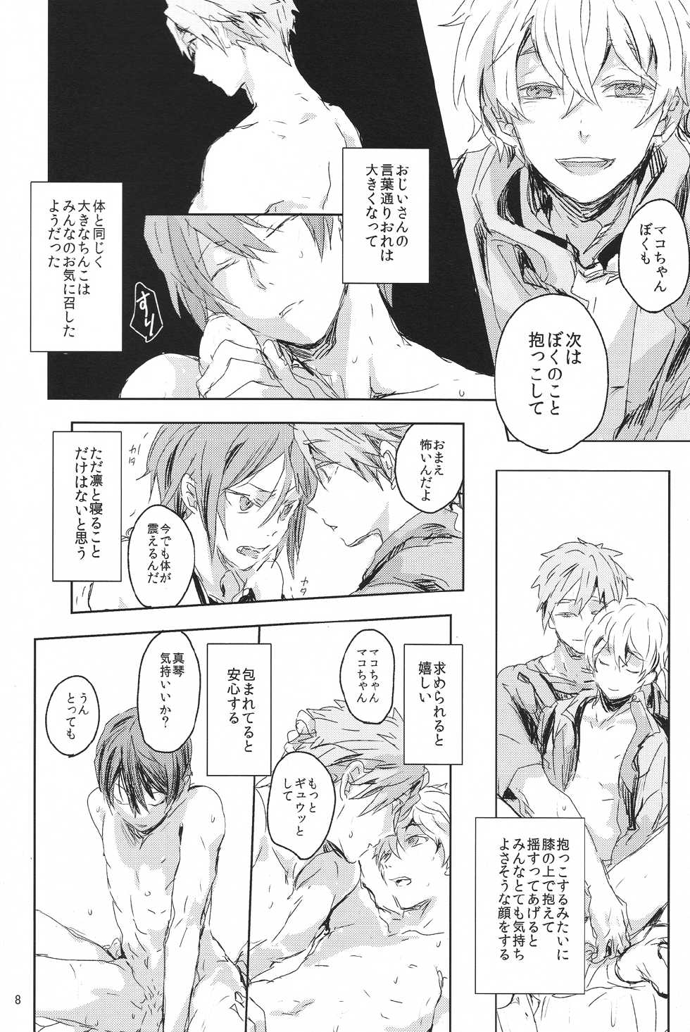 (GOOD COMIC CITY 20) [Yutaka-sen (Yoha)] Oyoganai (Free!) - Page 7