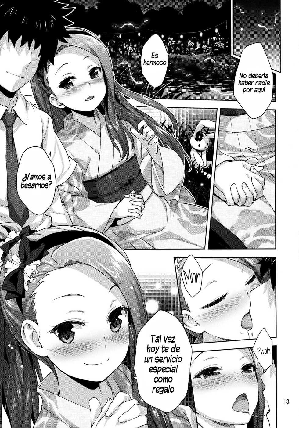 (C84) [Aozora Shoujo (Shirane Taito)] Iorin no Natsu Matsuri (THE IDOLM@STER) [Spanish] [InF] - Page 13
