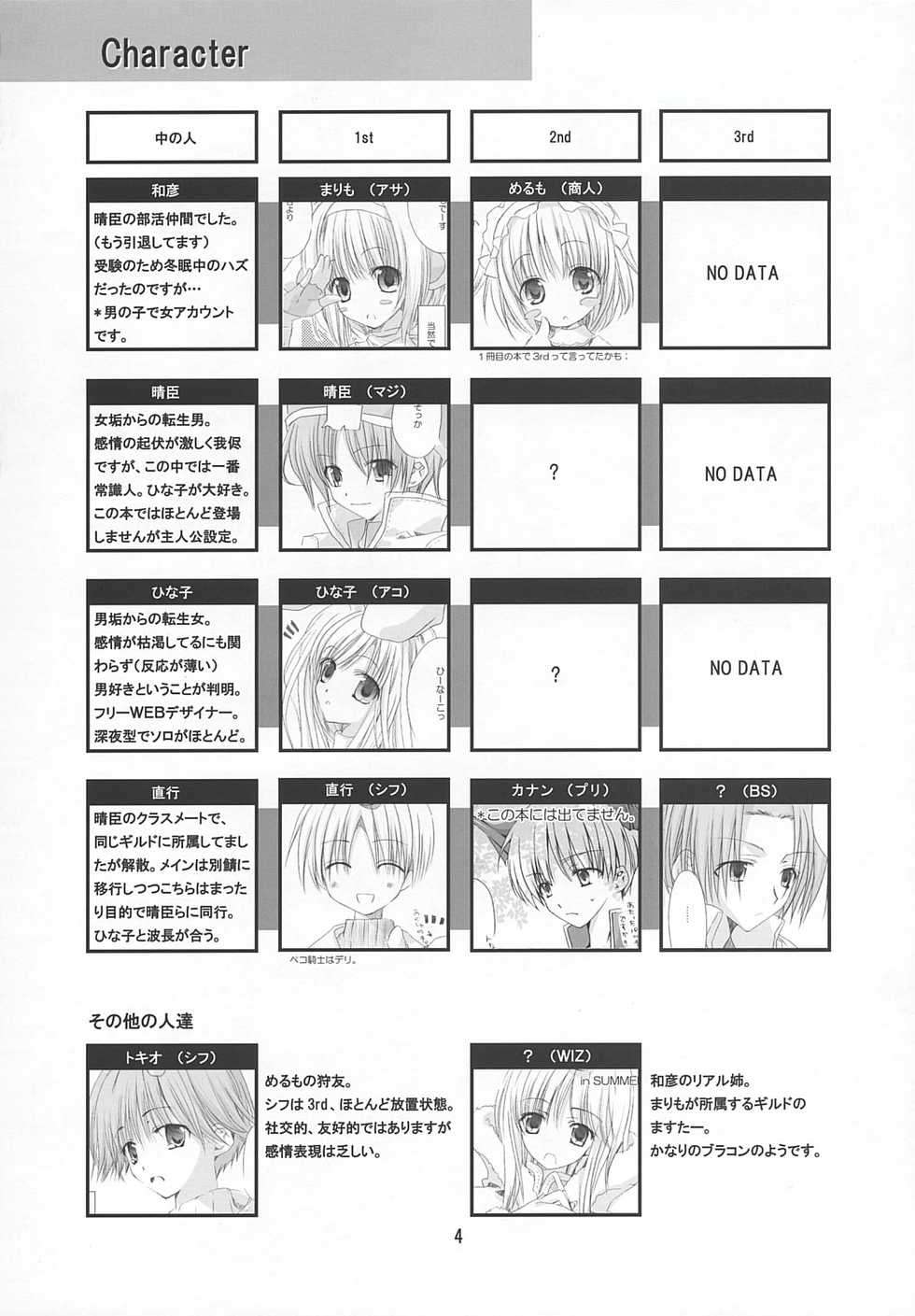 (SC23) [EPI (Tatsumi Neon)]  go! girl! (Ragnarok Online) - Page 3