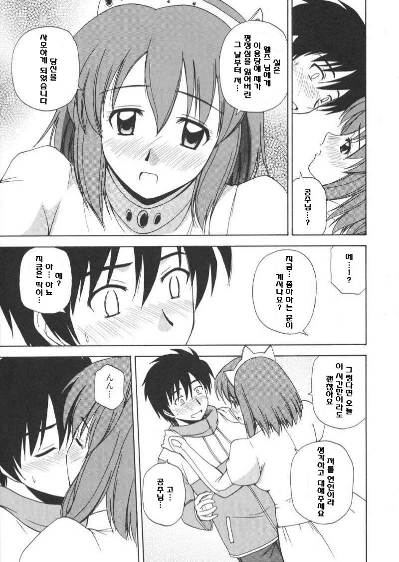 (C72) [G-Scan Corp. (Satou Chagashi)] Le beau maître 2 (Zero no Tsukaima) [Korean] - Page 12
