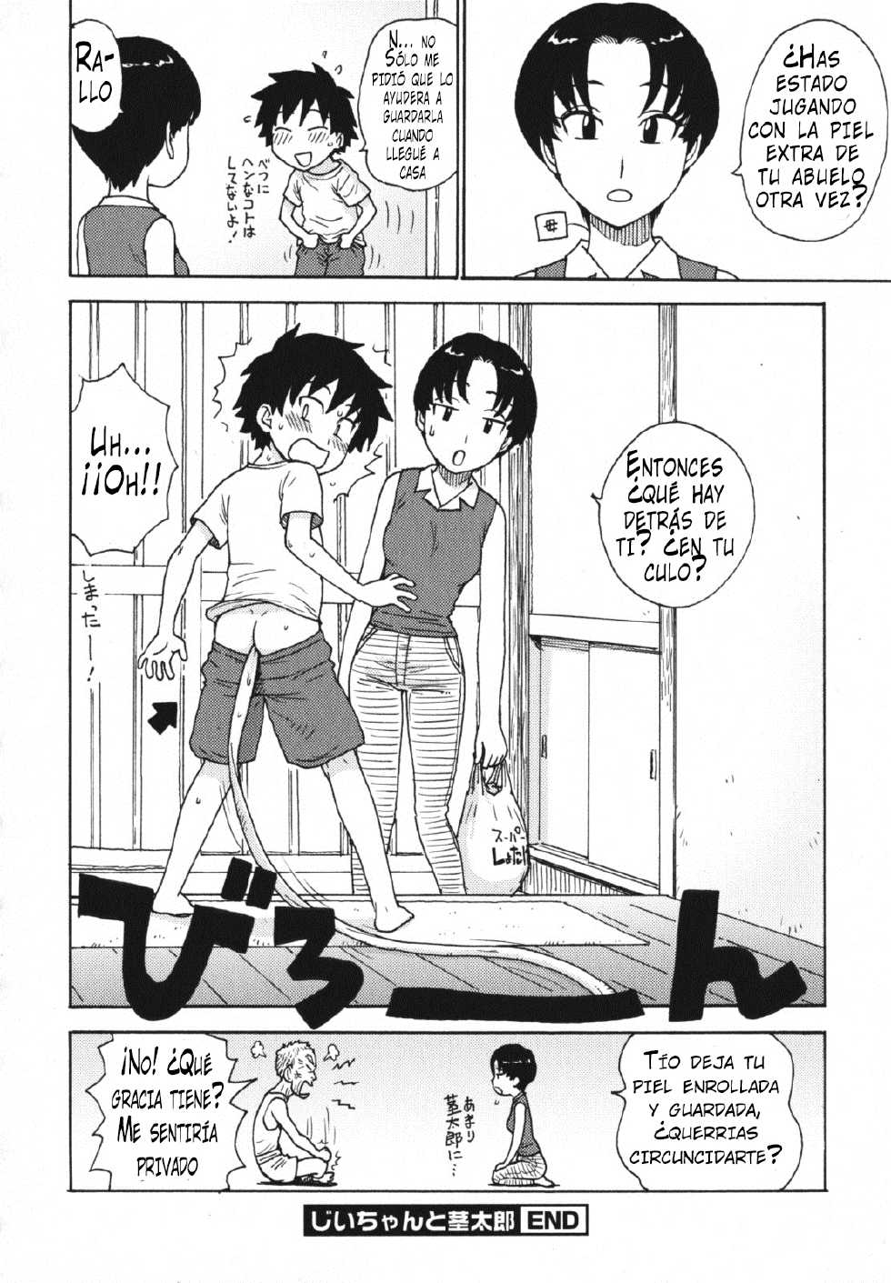 [Karma Tatsurou] Jiichan to Kukitarou (Shounen Ai no Bigaku EX 2) [Spanish] - Page 8