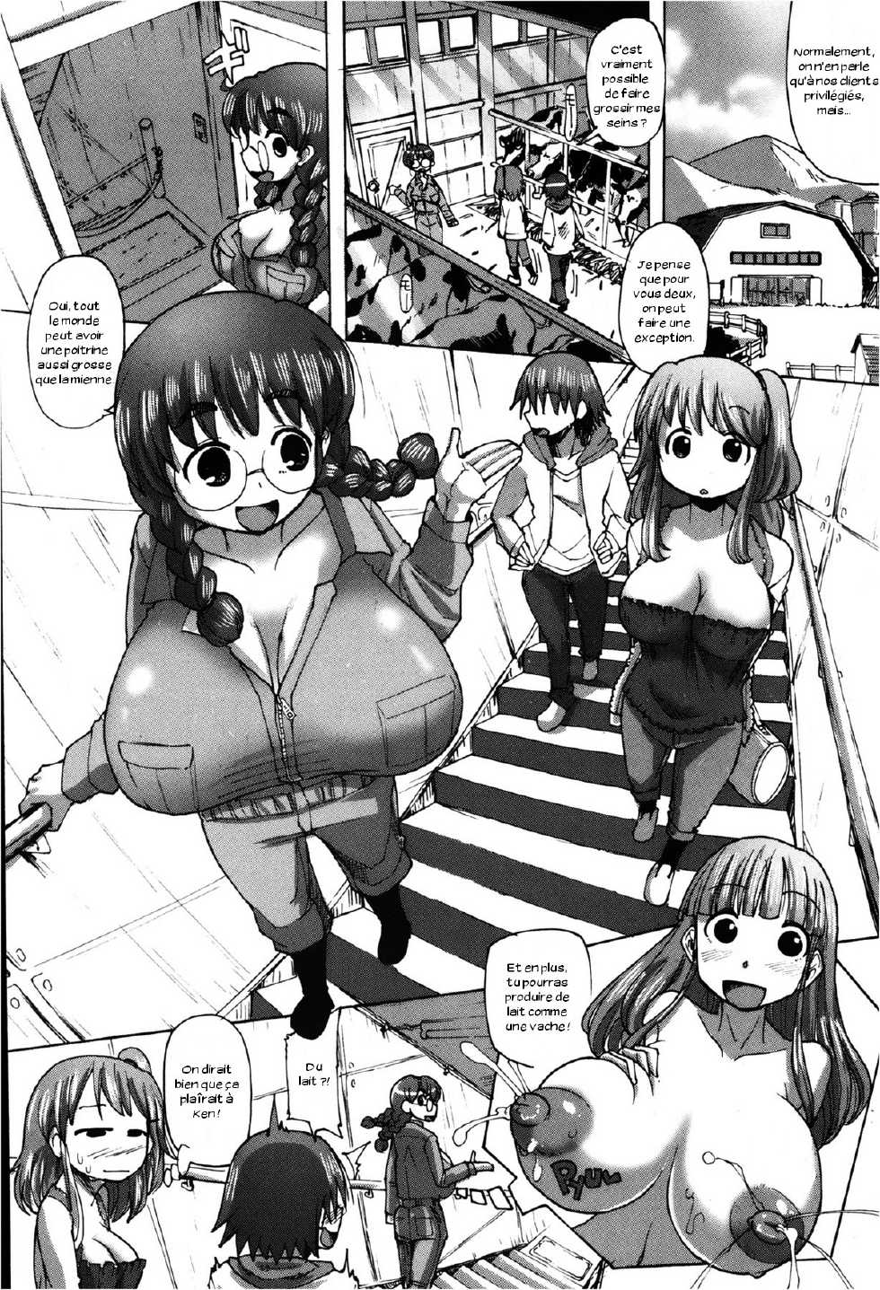 [Sakazaki Freddie] Mitsuko-chan no nyuugyuu taiken-ki (COMIC Shingeki 2013-02) [French] [Zer0] - Page 4