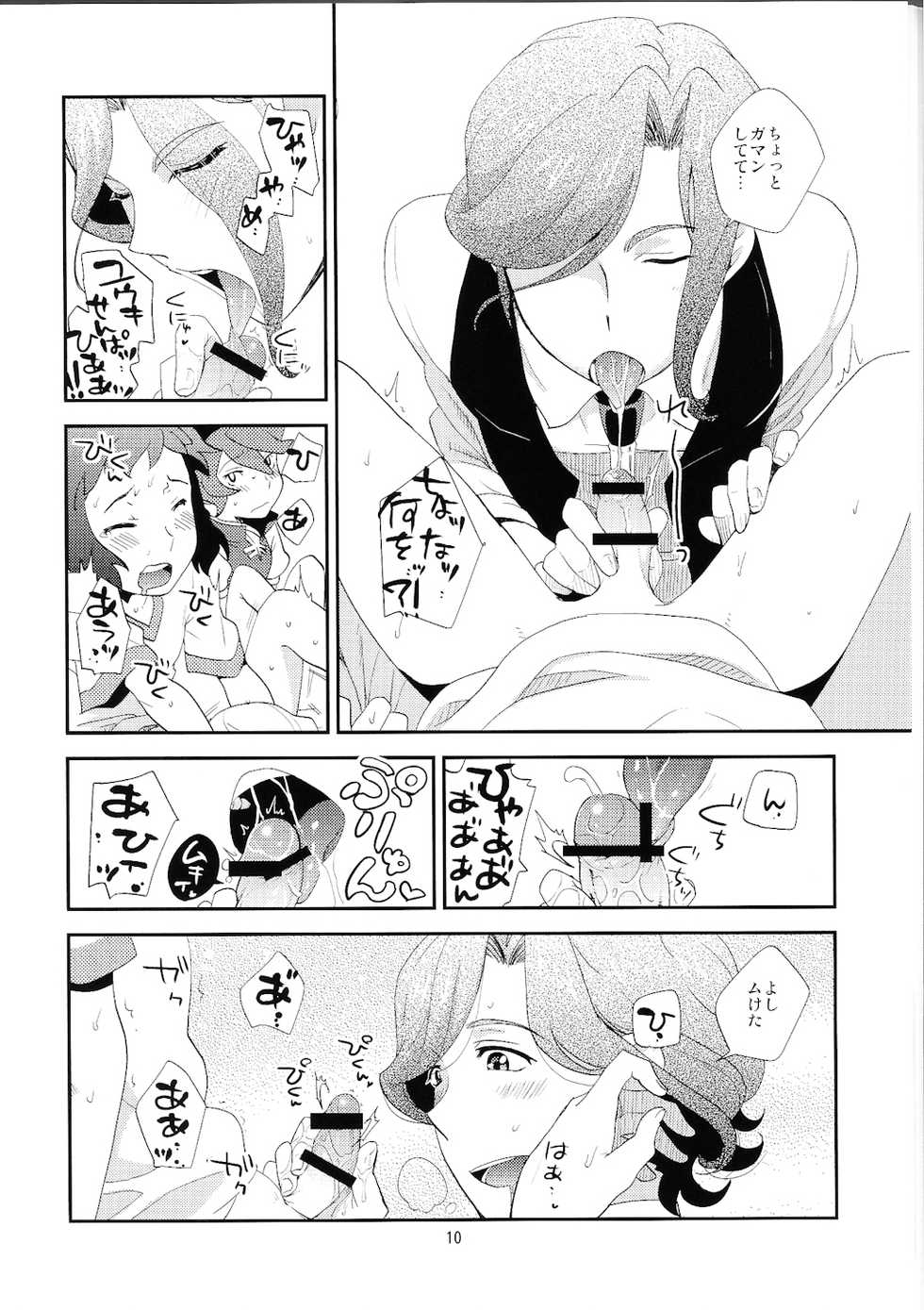 (C86) [Trifle (Yukue Fumiaki)] Ecchi na Yuuki-Sempai wa suki desu ka? Oneshota-hen (Gundam Build Fighters) - Page 9