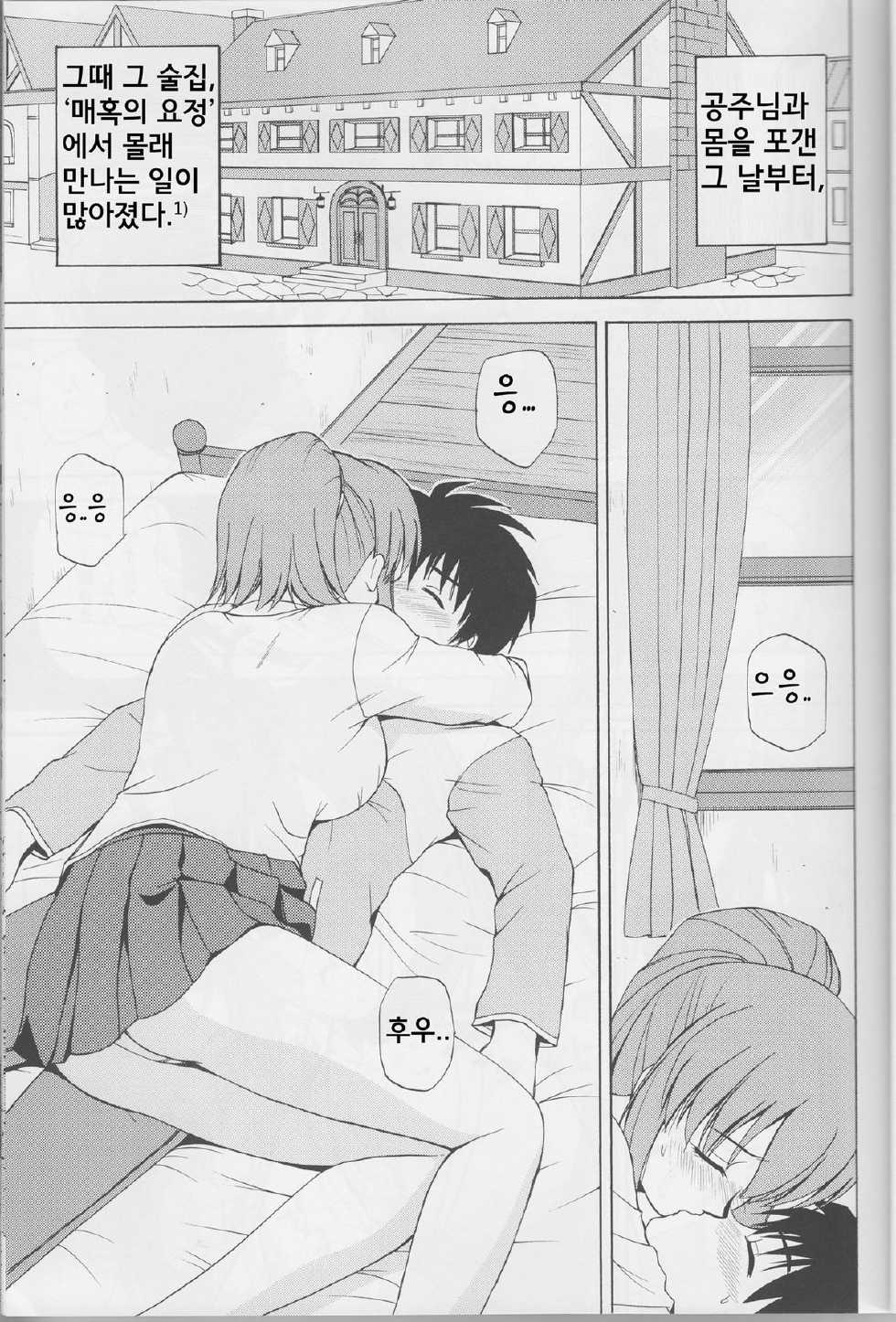 (C73) [G-SCAN CORP. (Satou Chagashi)] Le beau maitre 3 (Zero no Tsukaima) [Korean] [submail] - Page 2