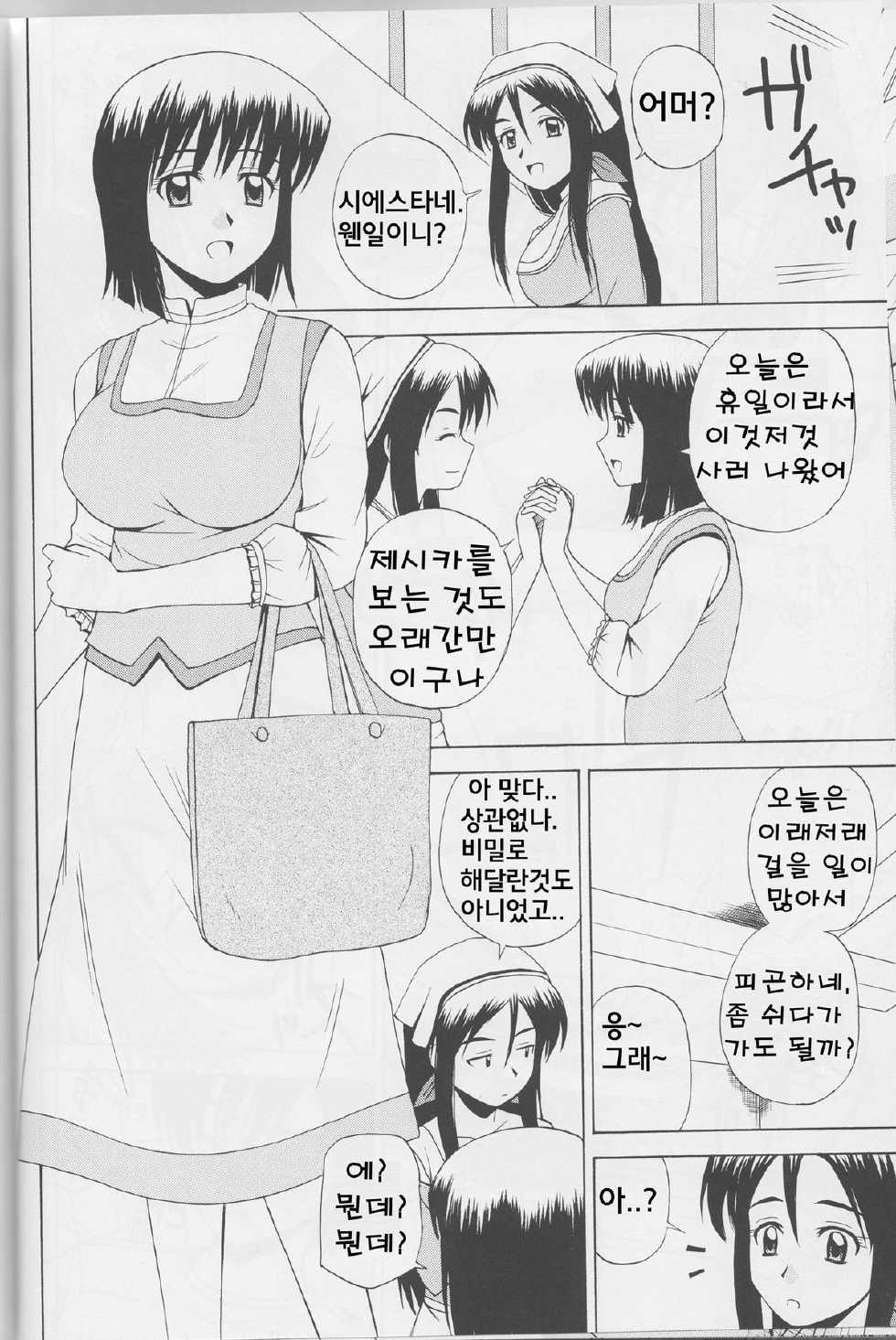 (C73) [G-SCAN CORP. (Satou Chagashi)] Le beau maitre 3 (Zero no Tsukaima) [Korean] [submail] - Page 9