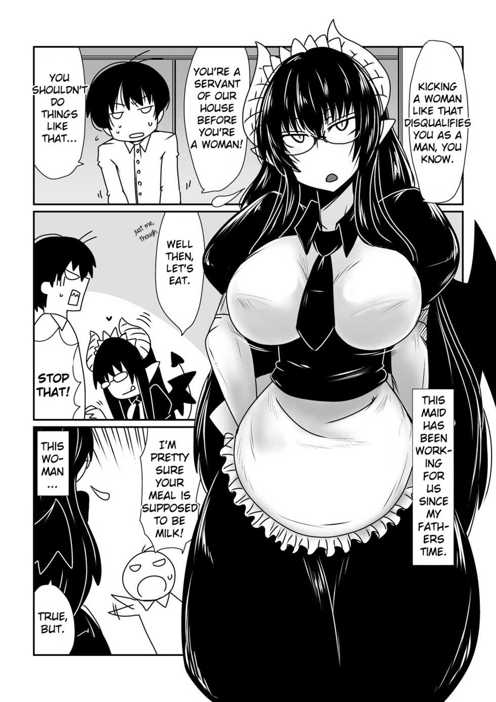 [Hroz] Succubus no Maid-san. | The Succubus Maid [English] {Translationsteady} [Digital] - Page 3