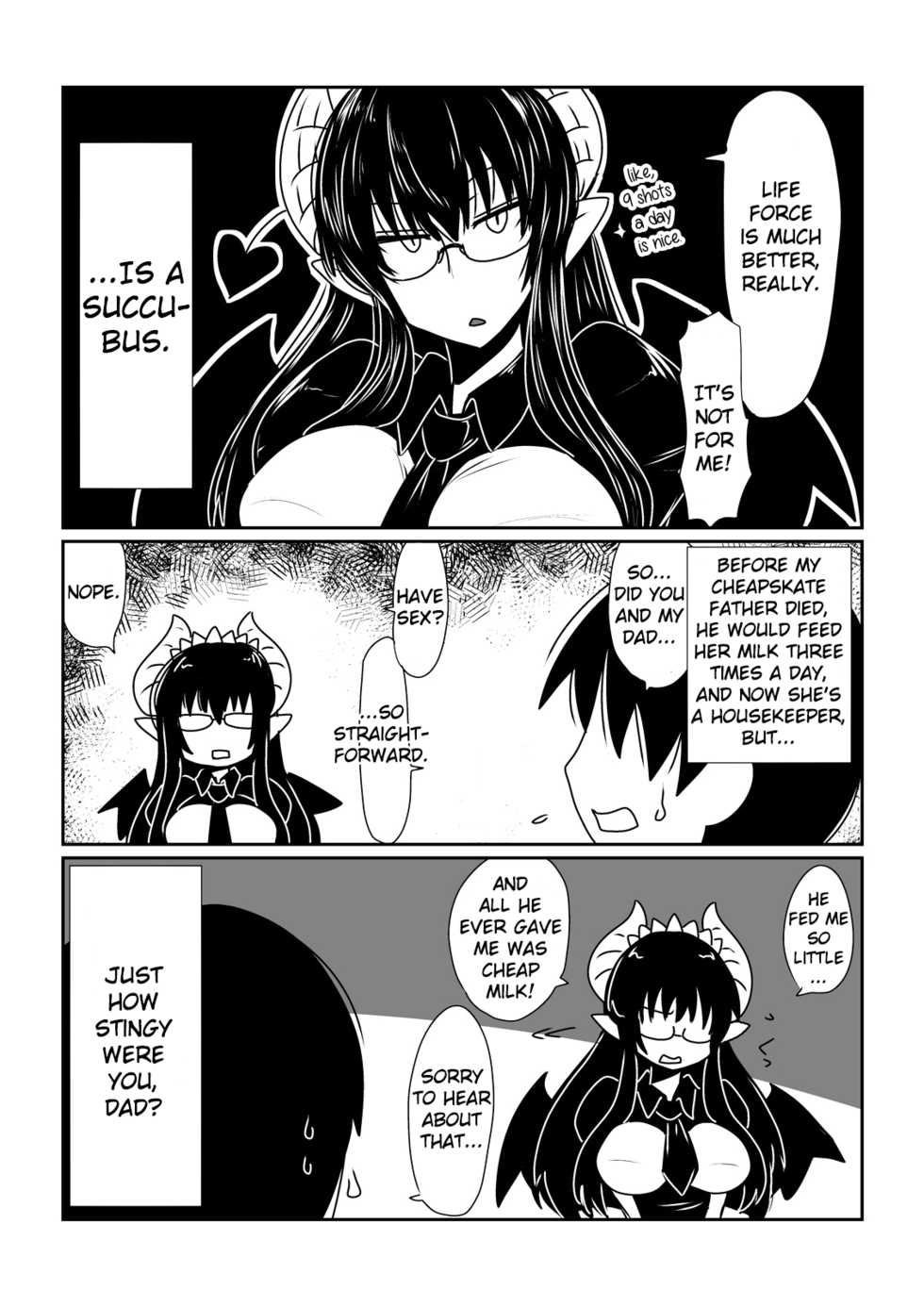 [Hroz] Succubus no Maid-san. | The Succubus Maid [English] {Translationsteady} [Digital] - Page 4