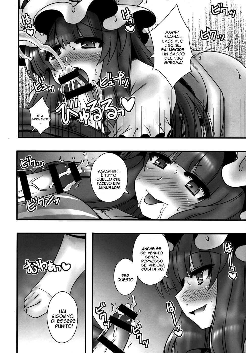 (C86) [1787 (Macaroni and Cheese)] Patchouli ga Shounen o Gyaku Re suru Hanashi (Touhou Project) [Italian] [World Hentai Ita] - Page 7