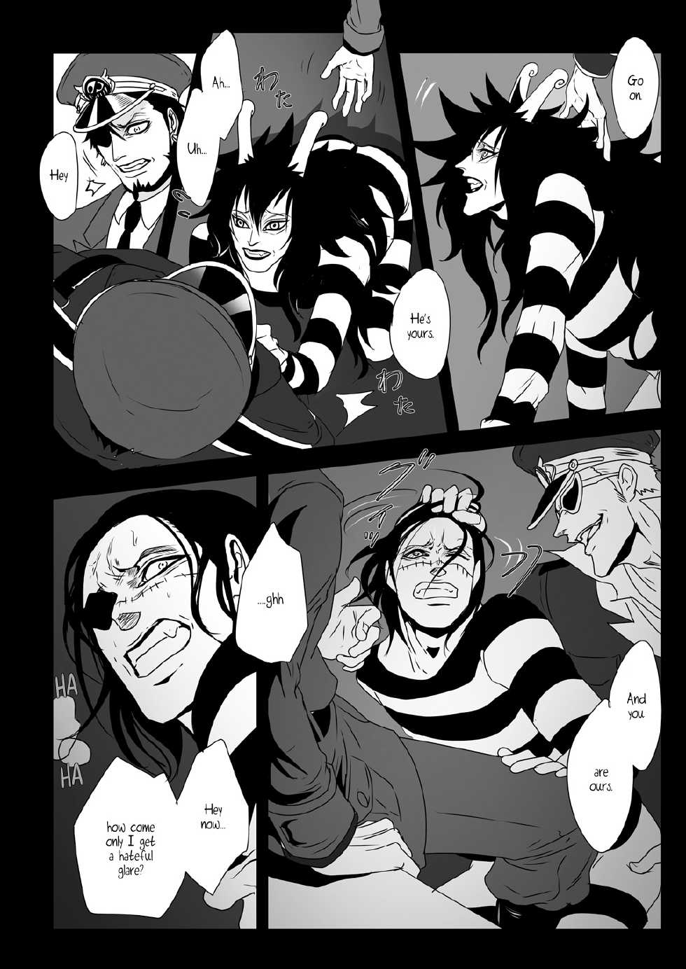 [Biliken (Kyu Shioji)] THE OFFENDERS (One Piece) [English] {Magnet Dance} - Page 9