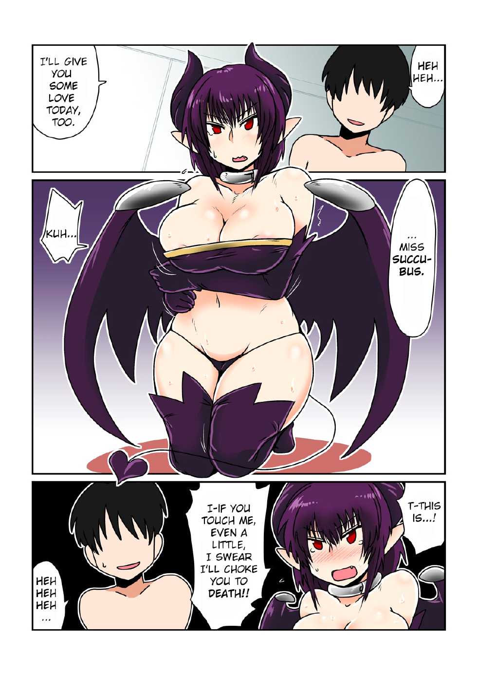 [Hroz] Dorei na Succubus-san. | My Slave, the Succubus.  [English] {Translationsteady} [Digital] - Page 1