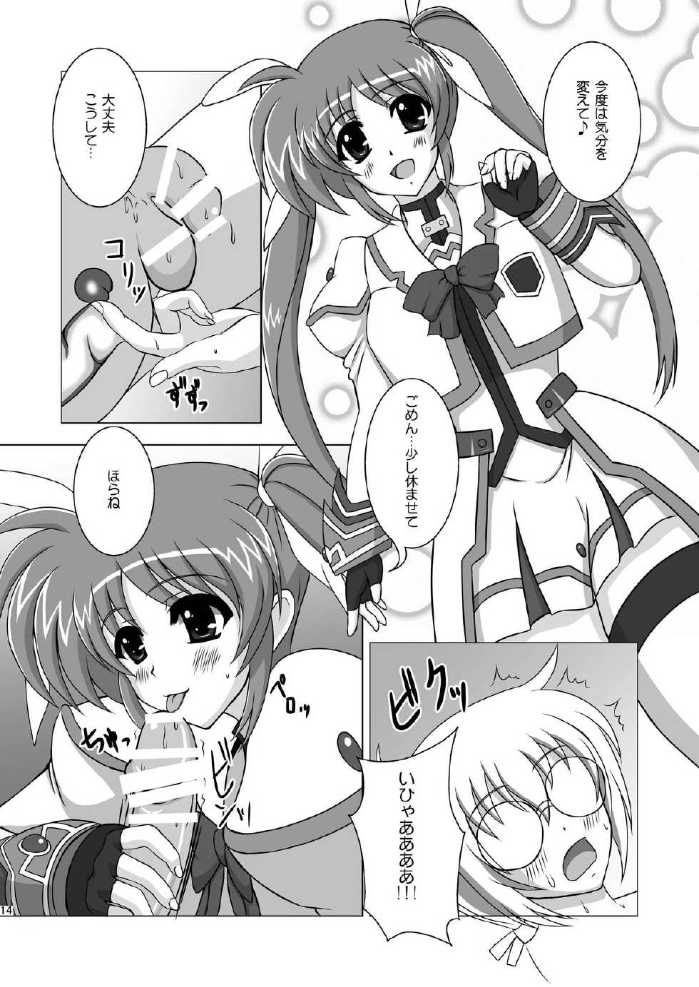 [Elfin Facies (Ouse Riruka)] Ecchi nano. (Mahou Shoujo Lyrical Nanoha) [Digital] - Page 13