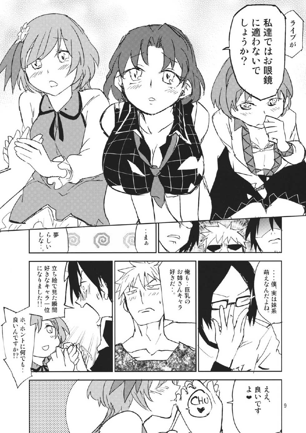 (C86) [Saperon Black (Sape)] 100% DAY DREAM (Touhou Project) - Page 8