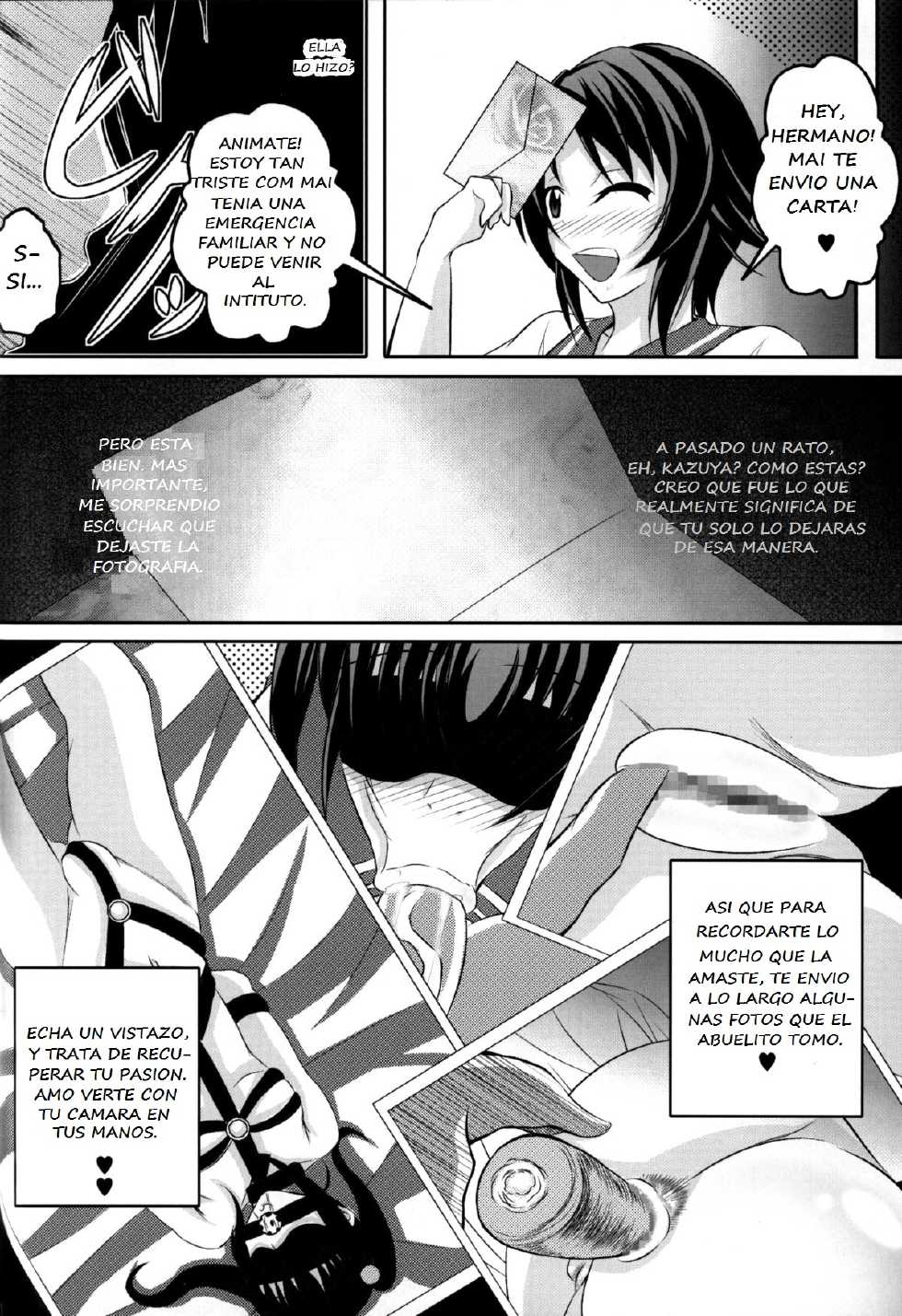 (C84) [Bitch Bokujou (Bokujou Nushi K)] Kitanai Tenshi no Mai (Photokano) [Spanish] [Boring no Fansub] - Page 21