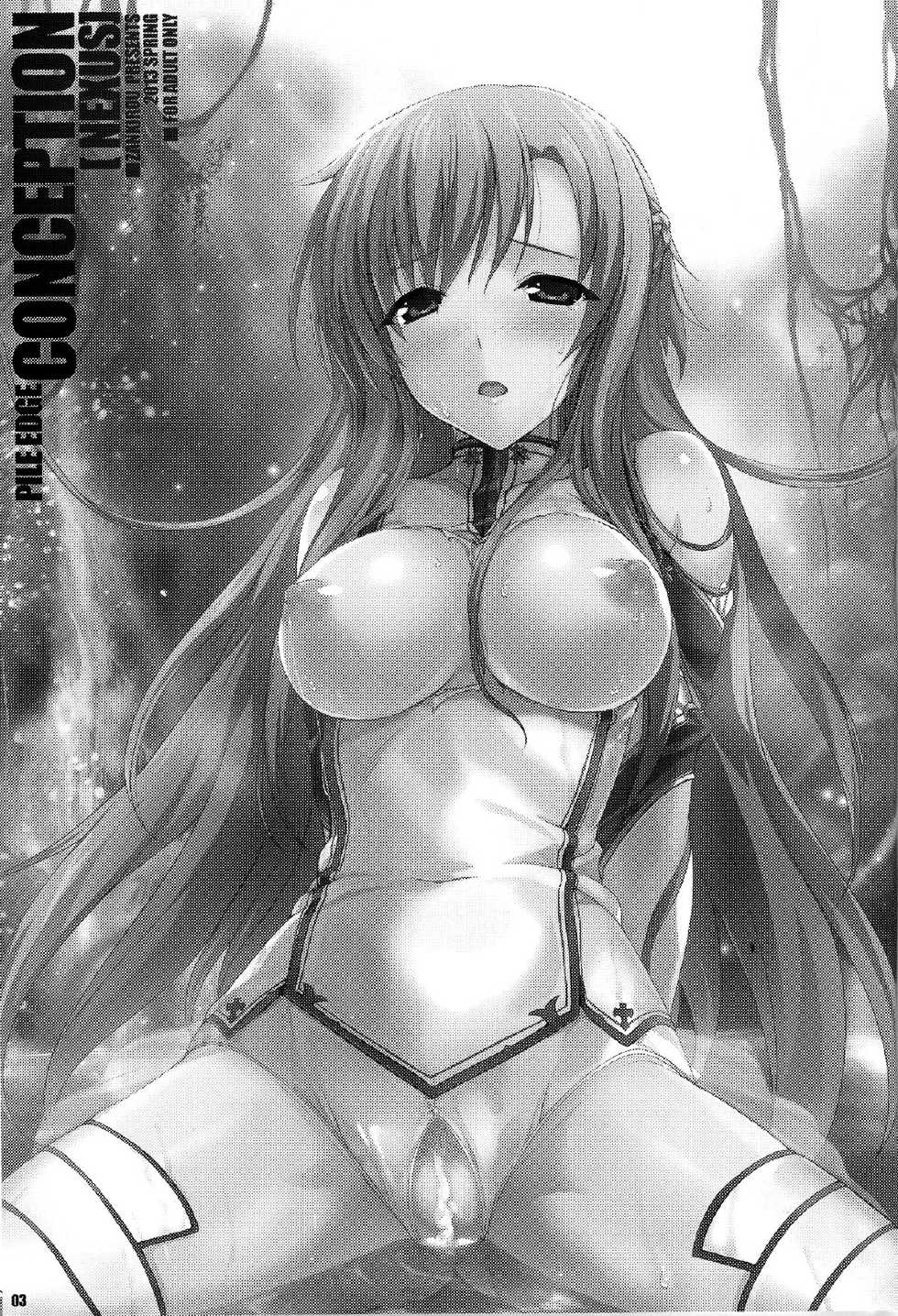 (COMIC1☆7) [Zankirow (Onigirikun)] PILE EDGE CONCEPTION [NEXUS] (Sword Art Online) [Spanish] - Page 3