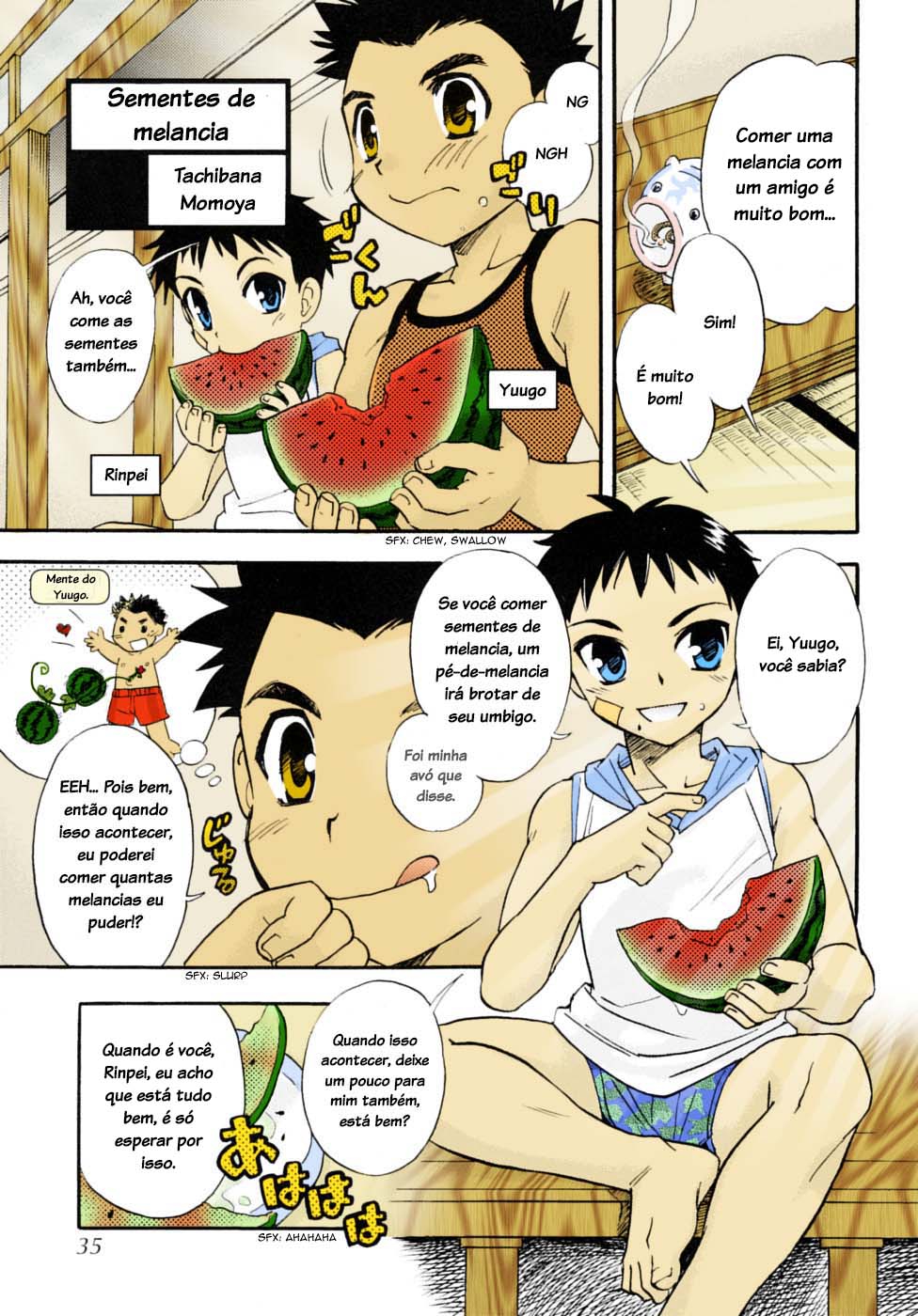 [HinkansYaoi](Tachibana Momoya) - Watermelon Seeds - Page 1