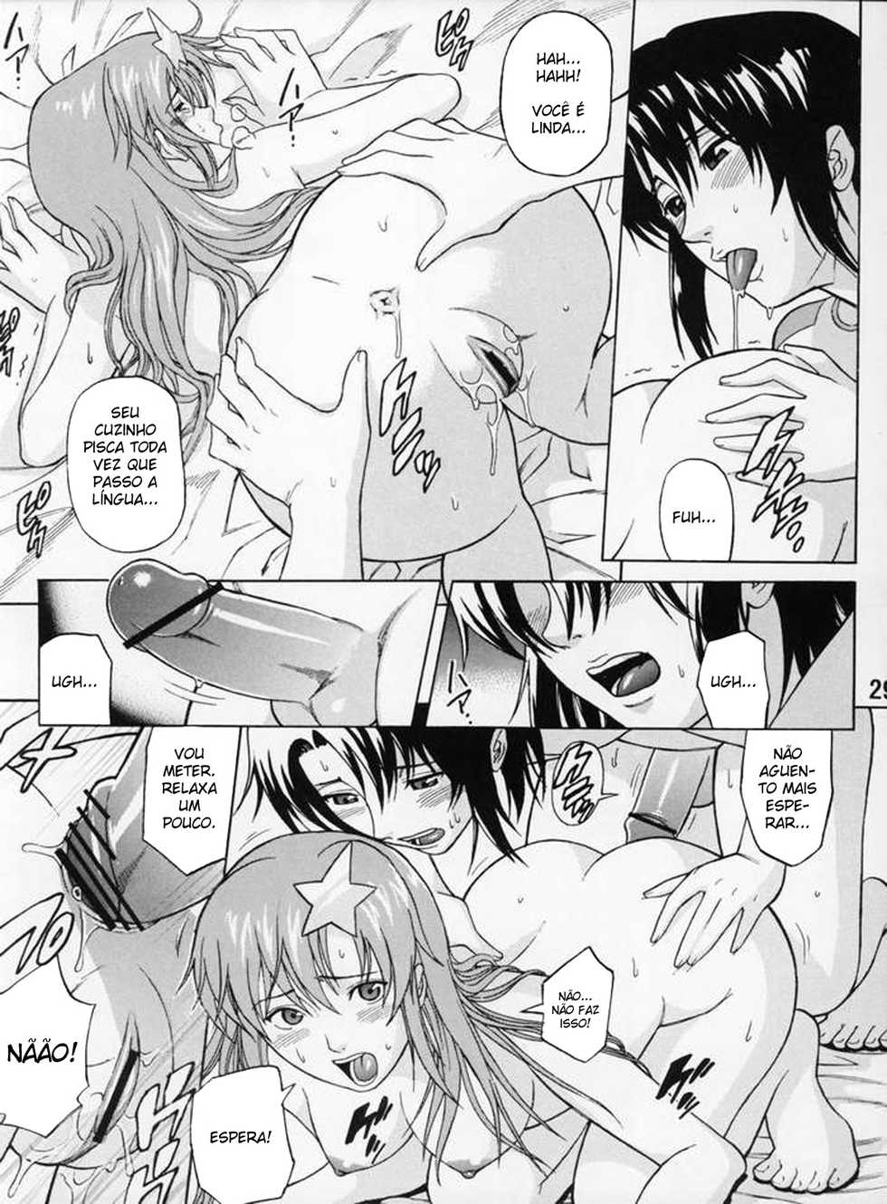 (C68) [Bakuretsu Fusen (Denkichi)] Burst!! Vol. 4 (Mobile Suit Gundam SEED DESTINY) [Portuguese-BR] [BartSSJ] - Page 26