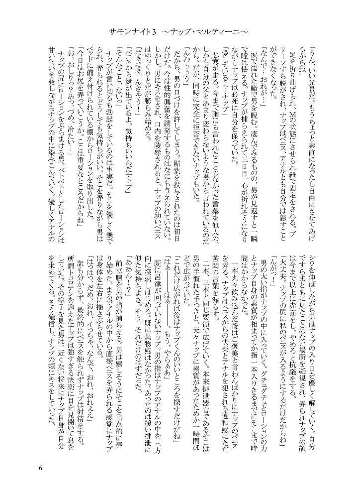 [SPNN (Nanashi, Supa)] Shounen Kankin Kyouiku Manual (Summon Night 3, Cardfight!! Vanguard, Tales of Vesperia) [Digital] - Page 5