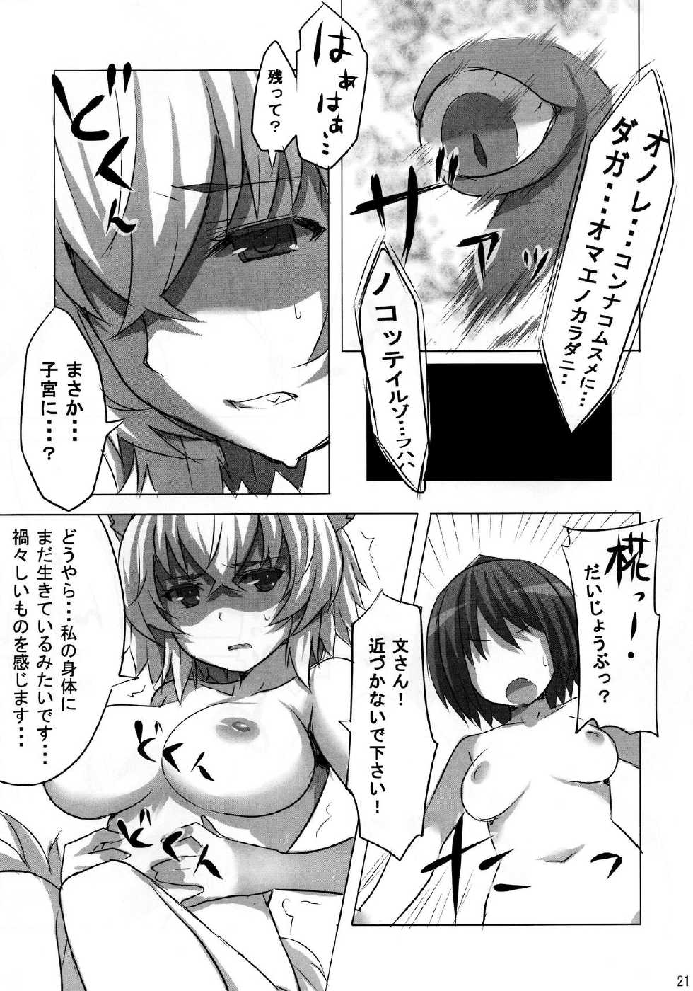 (C85) [Tenjou Renge (Amane Hasuhito)] Kogare shimono (Touhou Project) - Page 20